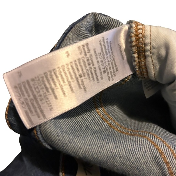 Madewell Curvy High-Rise Skinny Crop stretch Jeans style mc705 size 31 - Picture 7 of 7